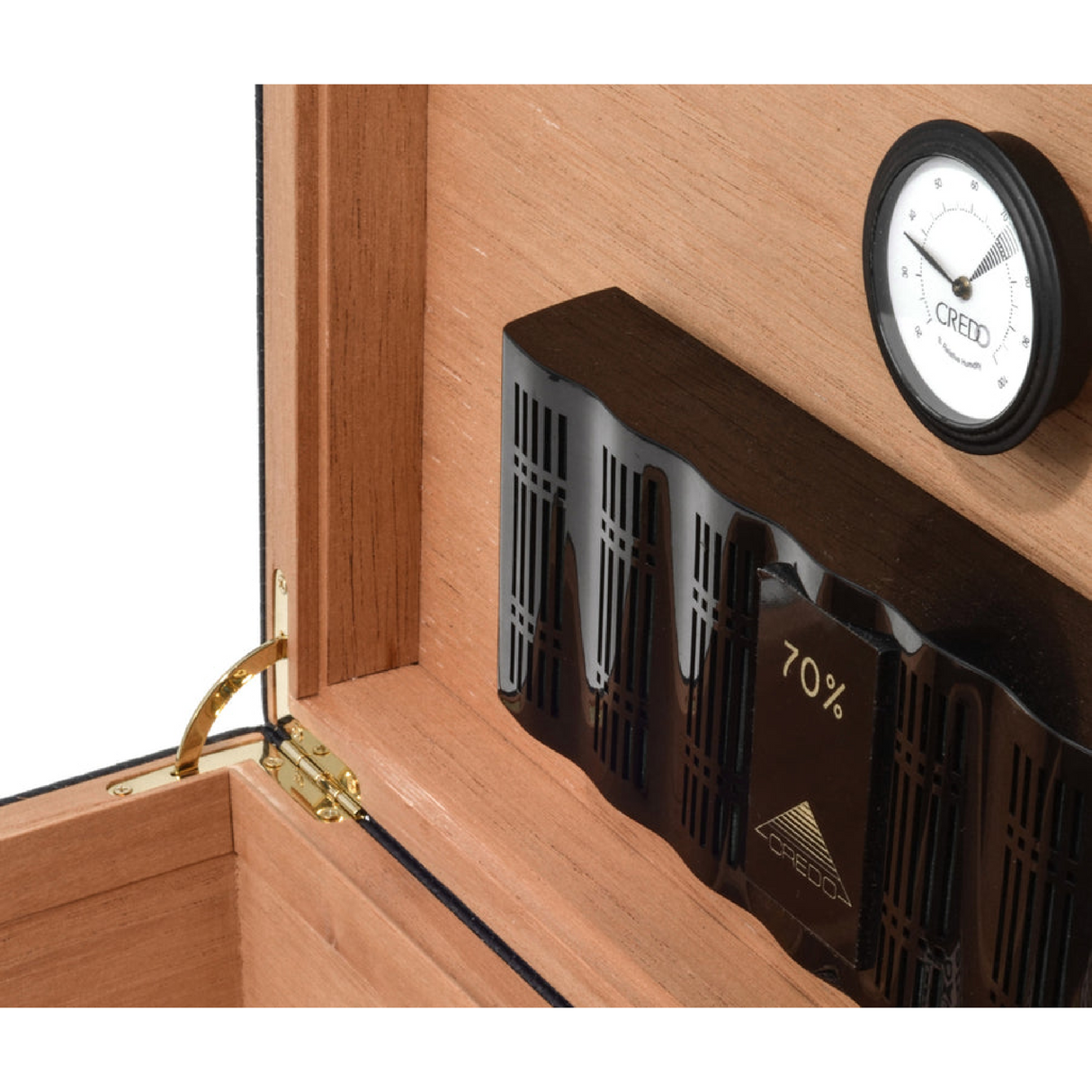 Leather Covered Cigars Humidor | Pinetti | OROA.com