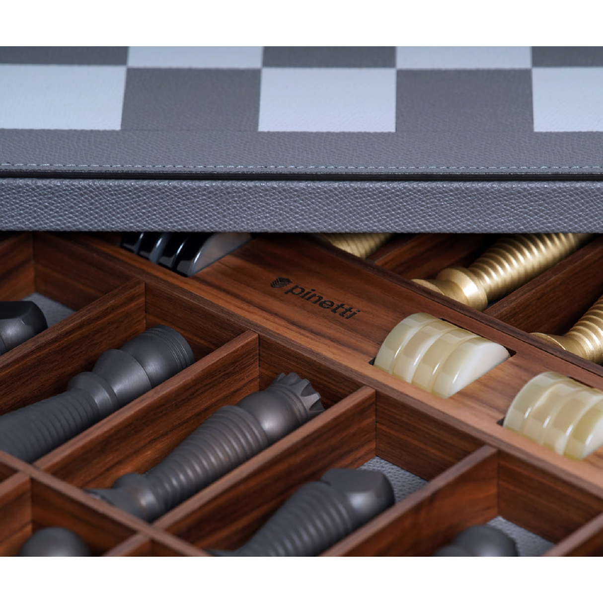 Leather Interior Game Board | Pinetti | OROA.com