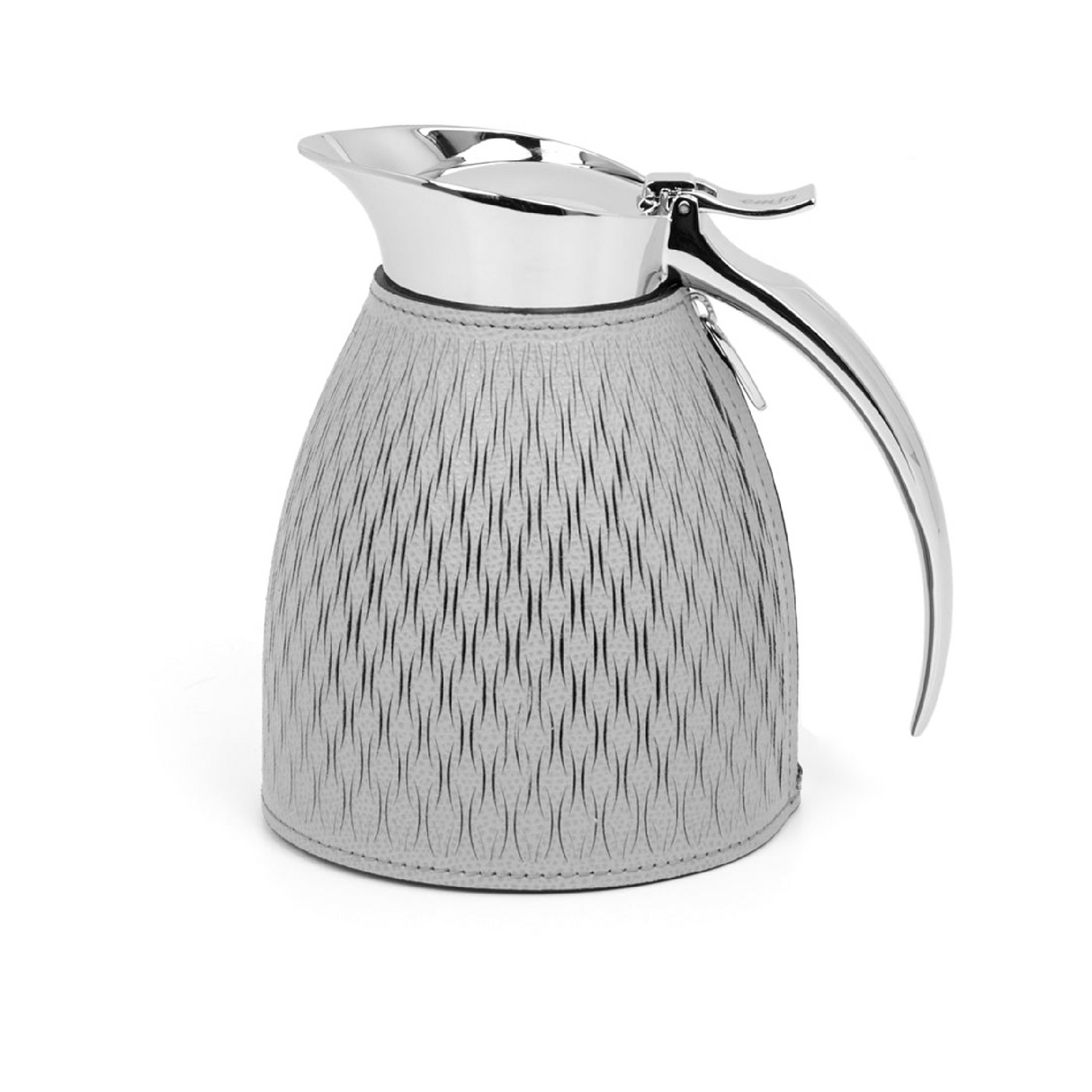 Laser-Cut Leather Thermal Carafe | Pinetti Style | OROA.com