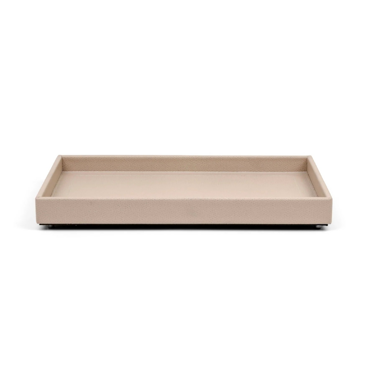 Metal Feet Leather Tray | Pinetti Tudor | OROA.com