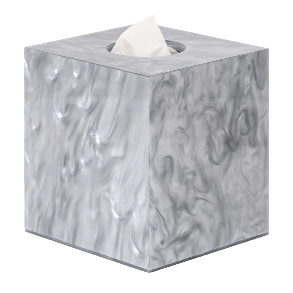 Handcrafted Cube Tissue Box | Pinetti Bea | OROA.com