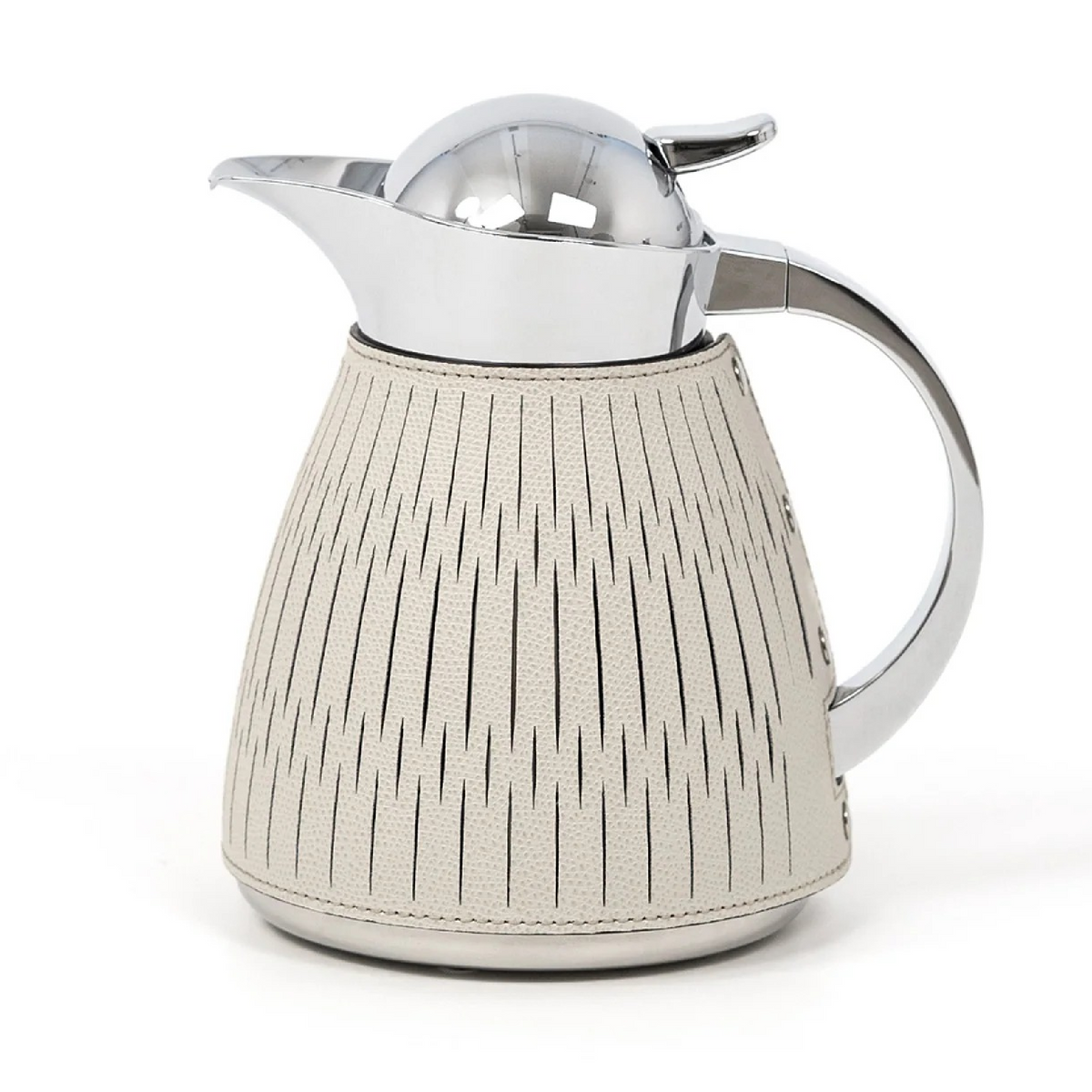 Leather Covered Steel Thermal Carafe | Pinetti | OROA