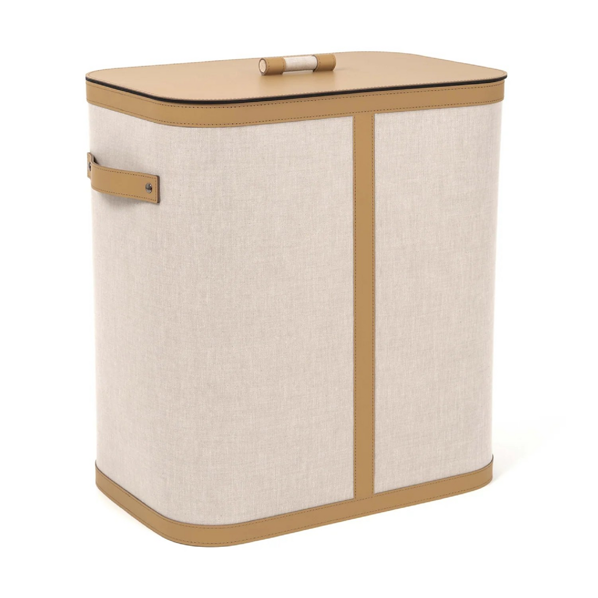 Leather Rectangular Basket | Pinetti Penelope | OROA.com