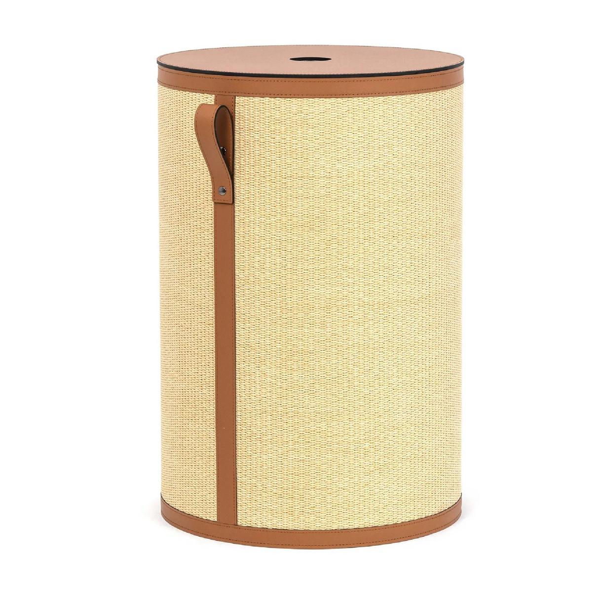 Straw Round Laundry Basket | Pinetti Aurora | OROA.com