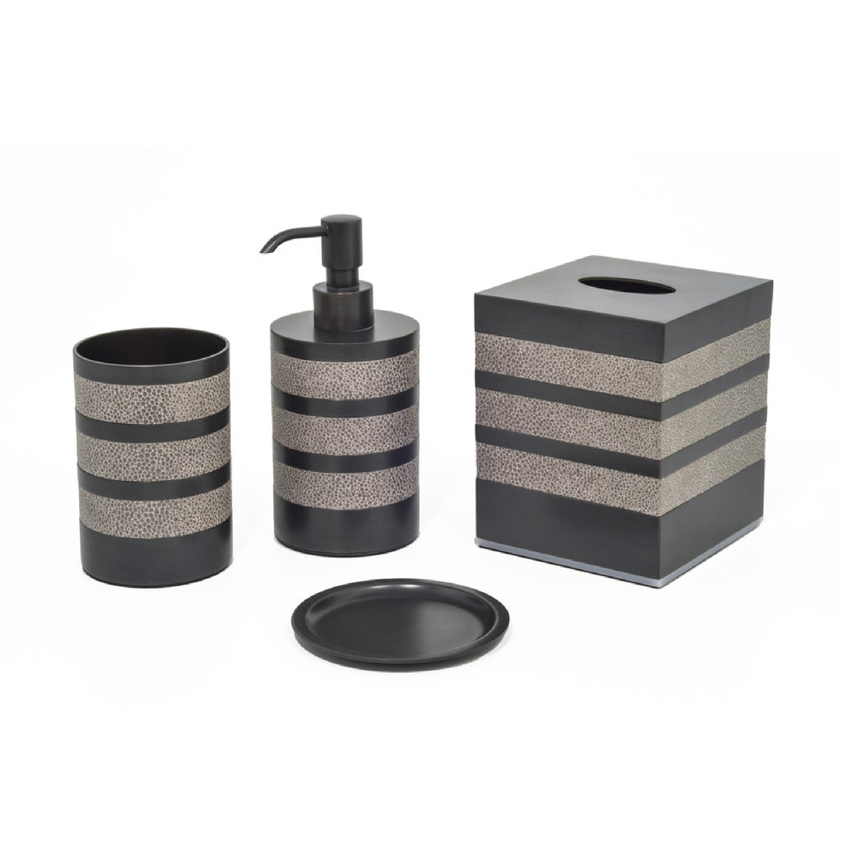 Metal and Leather Toothbrush Holder | Pinetti Saturno | OROA.com