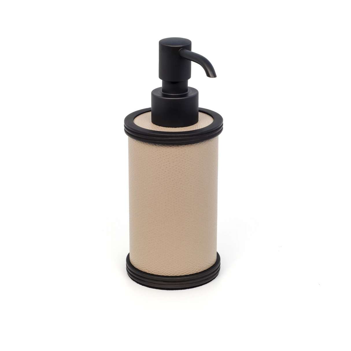 Leather Covered Soap Dispenser | Pinetti Carol | OROA.com