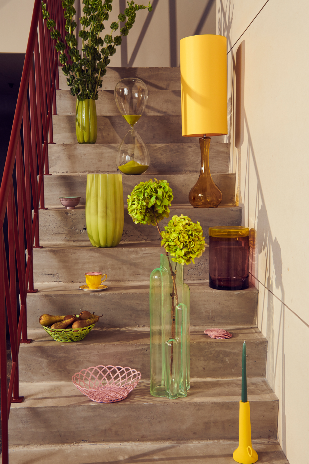 Light Pink Glass Vase | Pols Potten Melon | Oroa.com