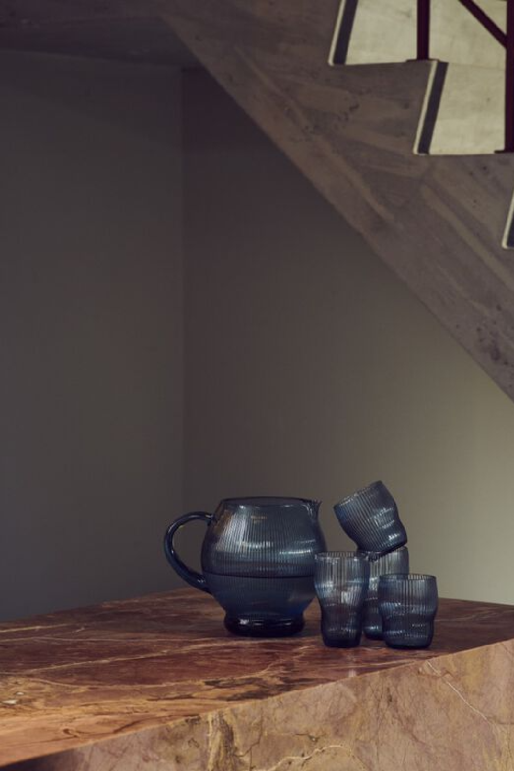 Ridged Glass Tumbler | Pols Potten Pum | Oroa.com