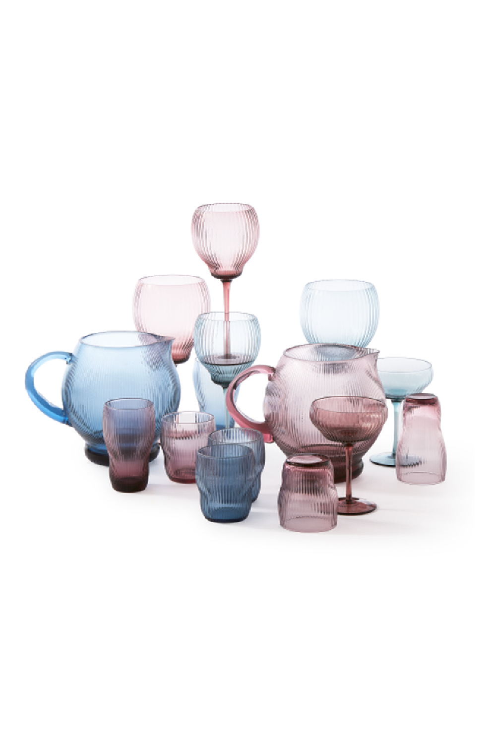 Ridged Glass Tumbler | Pols Potten Pum | Oroa.com