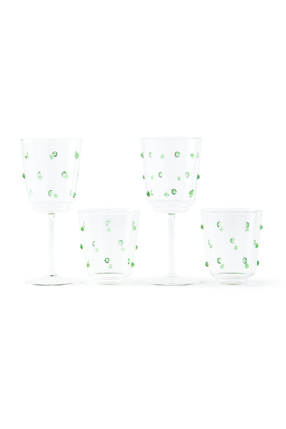 Dotted Glass Tumbler | Pols Potten Nob | Oroa.com