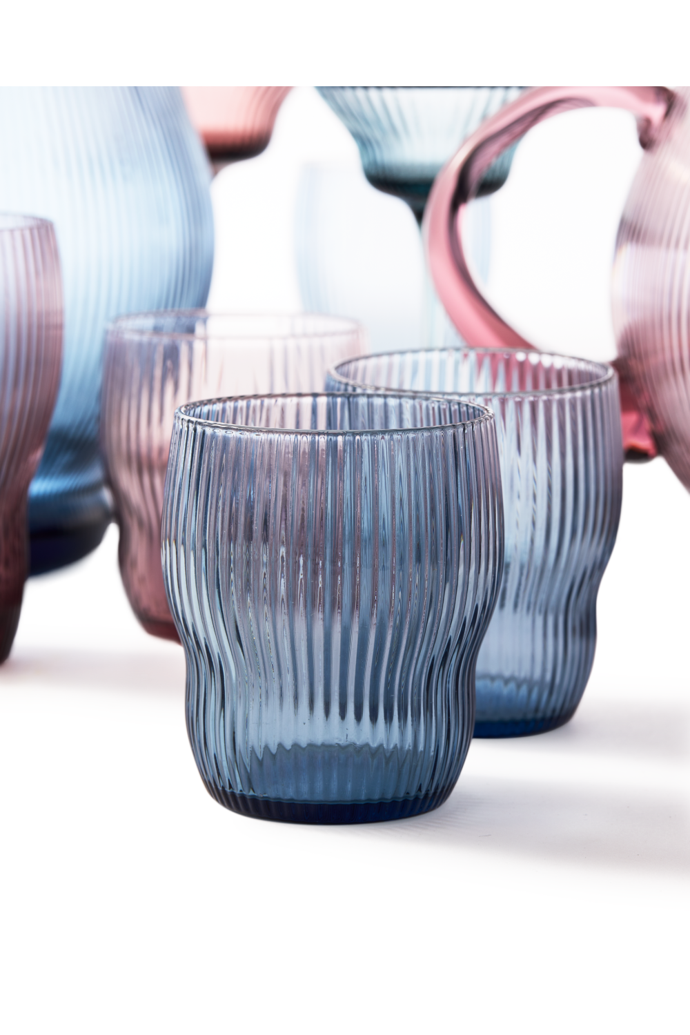 Ridged Coupe Glass | Pols Potten Pum | Oroa.com