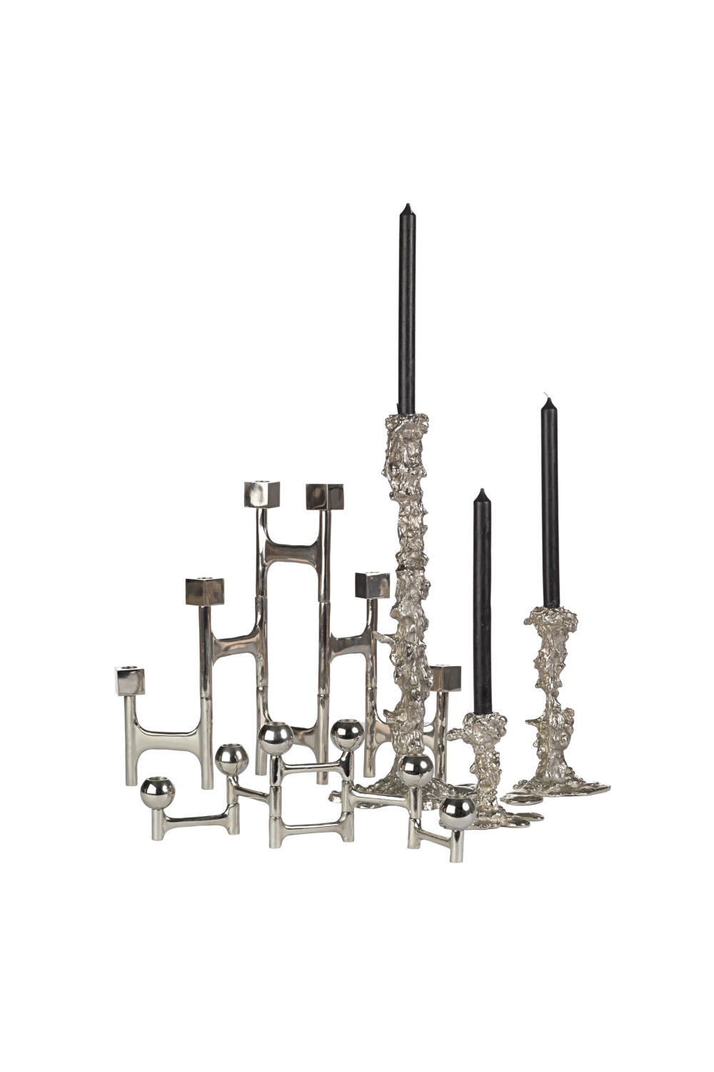 Silver Ornate Candle Holder | Pols Potten Drip | Oroa.com