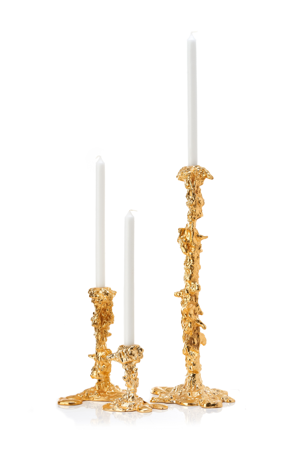 Gold Ornate Candle Holder | Pols Potten Drip | Oroa.com