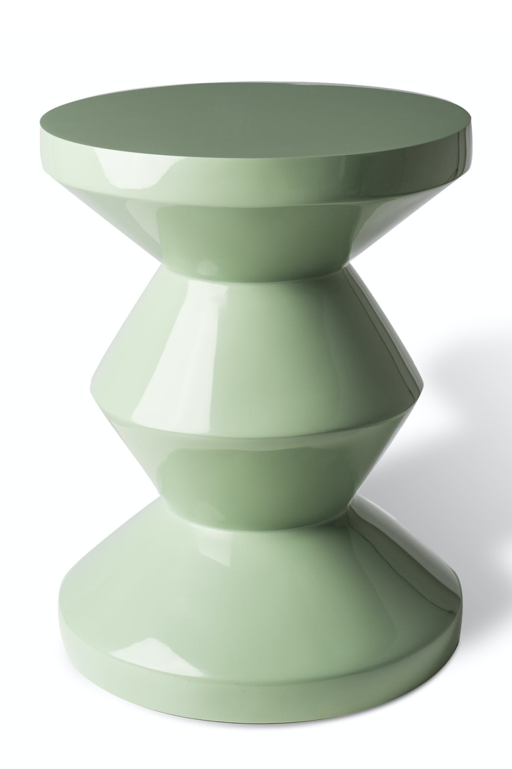 Lacquered Accent Stool | Pols Potten Zig Zag | Oroa.com