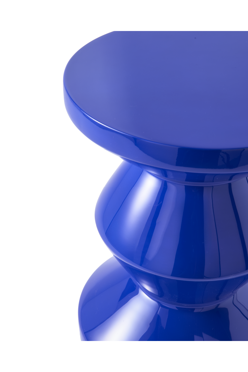 Lacquered Accent Stool | Pols Potten Zig Zag | Oroa.com