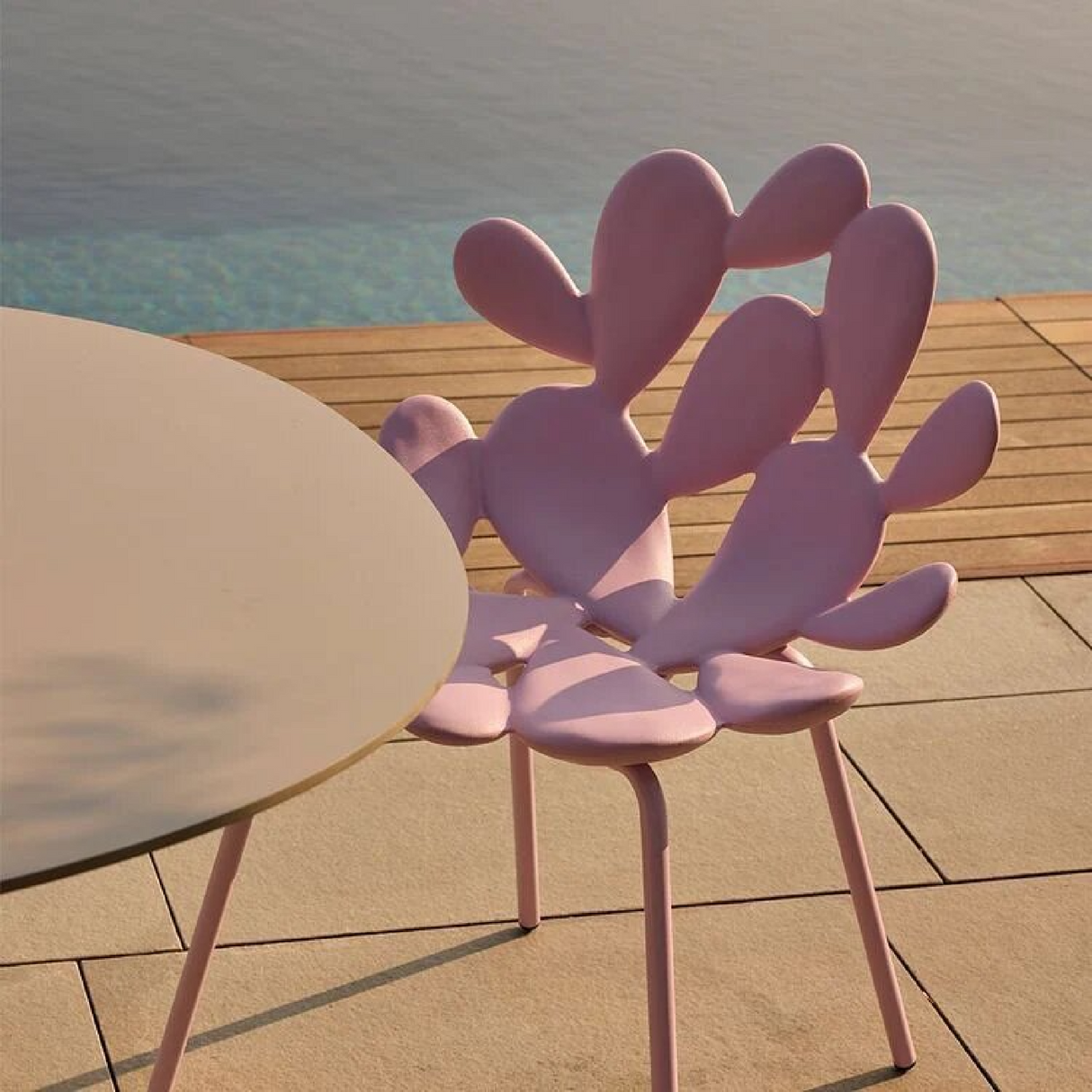 Modern Dining Chair Set (2) | Qeeboo Filicudi | OROA.com