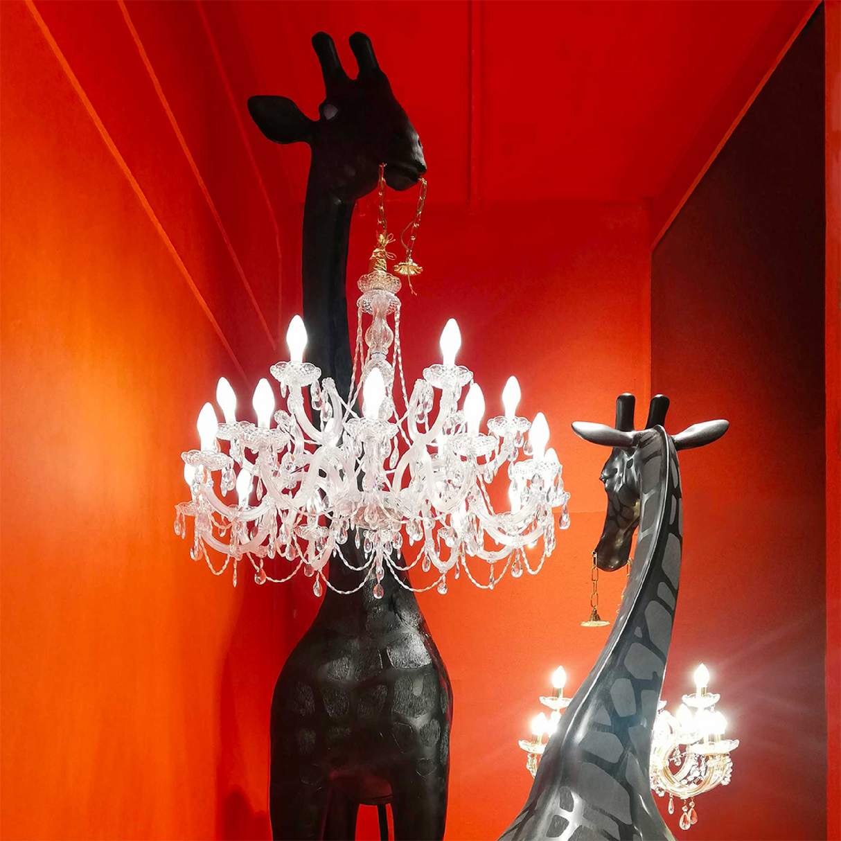 Giraffe Statue Floor Lamp | Oroa.com