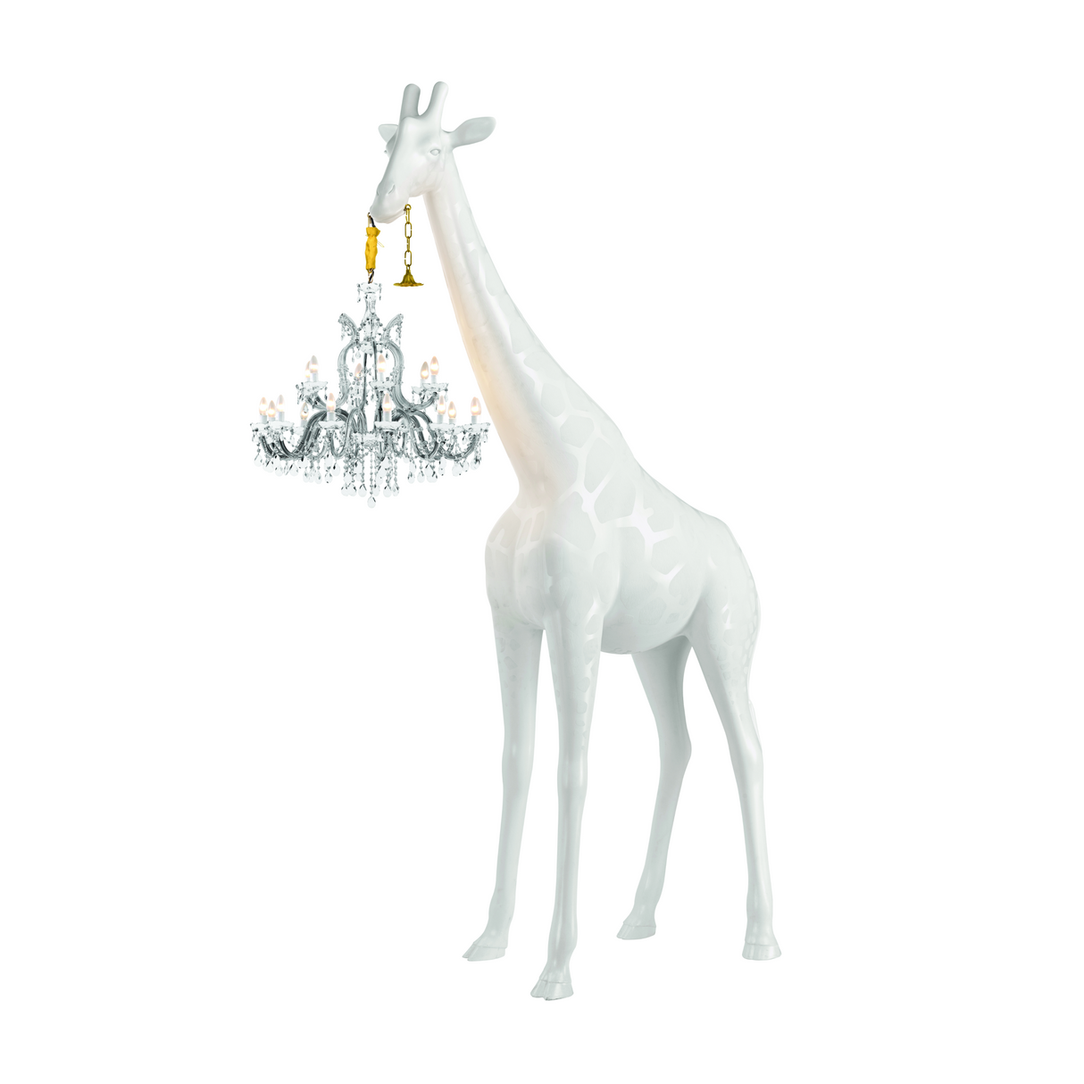 Giraffe Statue Floor Lamp | Qeeboo Giraffe in Love | OROA.com