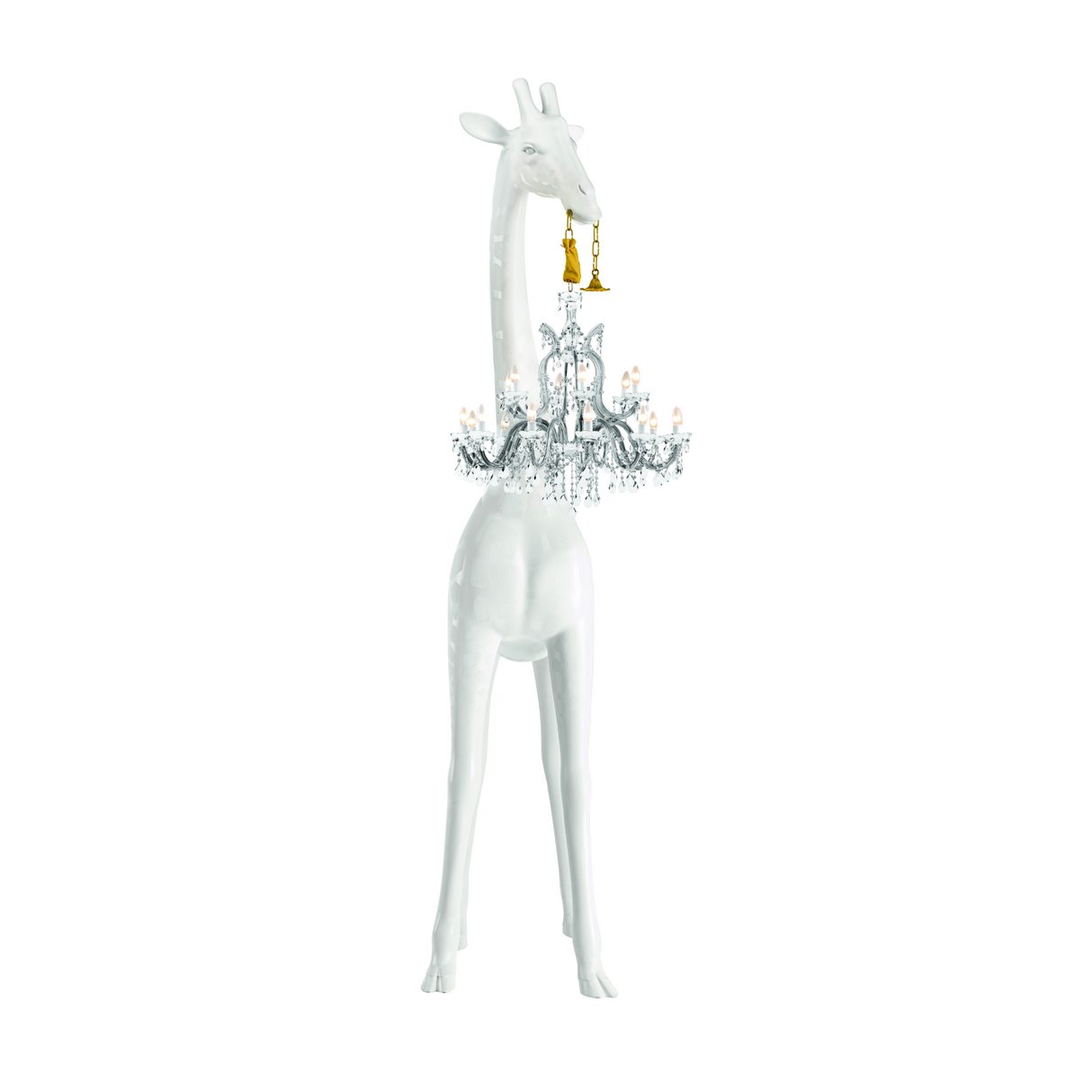 Giraffe Statue Floor Lamp | Qeeboo Giraffe in Love | OROA.com