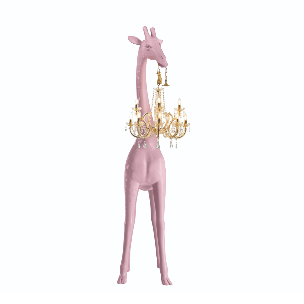 Giraffe Statue Floor Lamp | Qeeboo Giraffe in Love | OROA.com