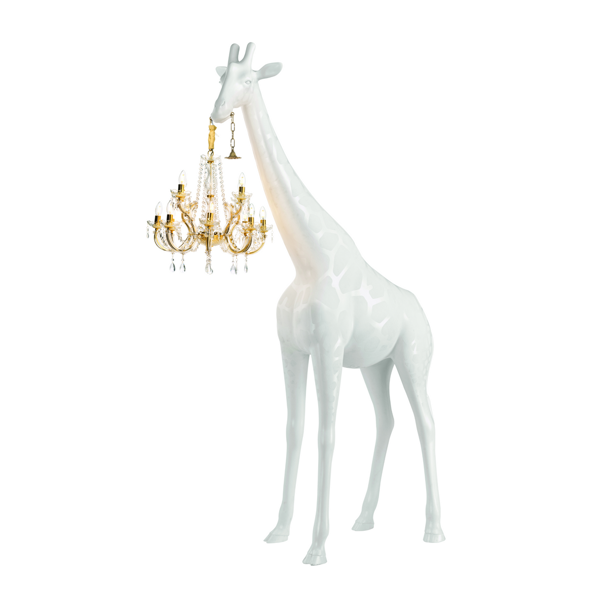 Giraffe Statue Floor Lamp | Qeeboo Giraffe in Love | OROA.com