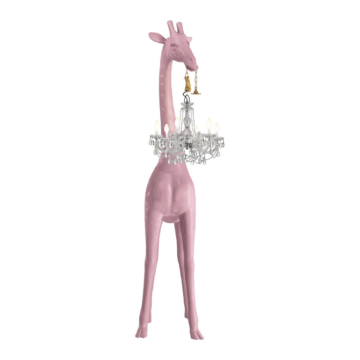 Outdoor Giraffe Statue Chandelier | Qeeboo Giraffe in Love | OROA.com