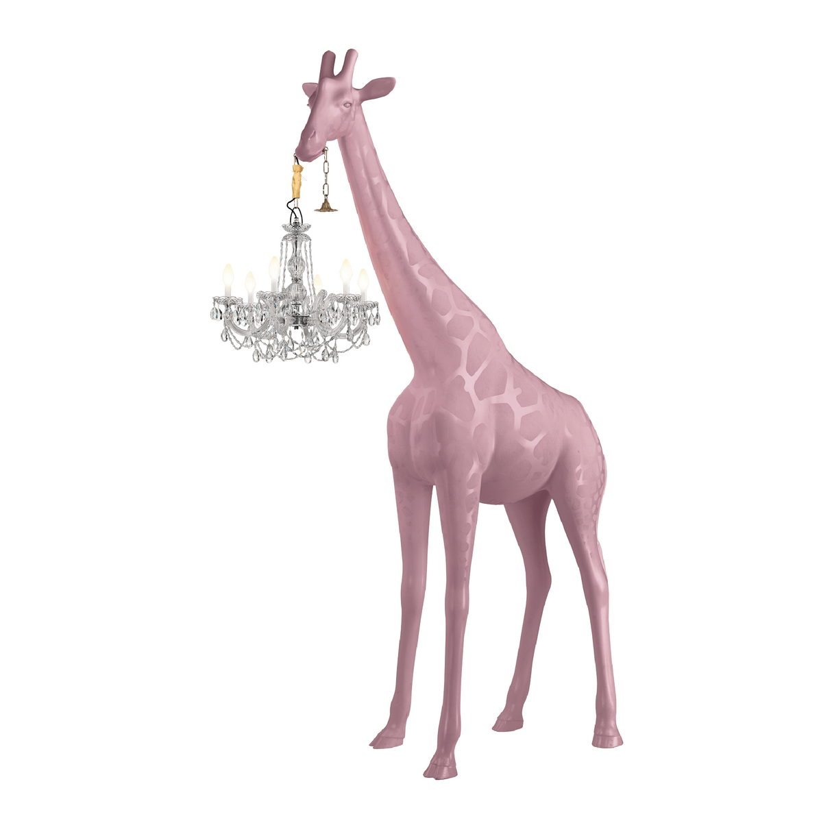Outdoor Giraffe Statue Chandelier | Qeeboo Giraffe in Love | OROA.com