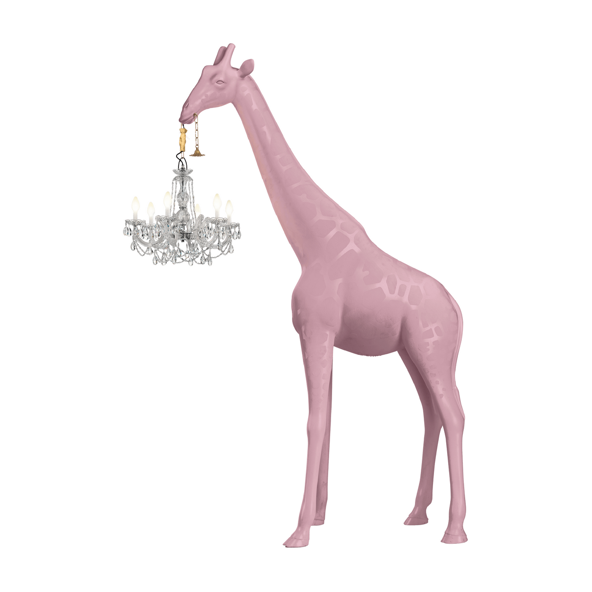Outdoor Giraffe Statue Chandelier | Qeeboo Giraffe in Love | OROA.com