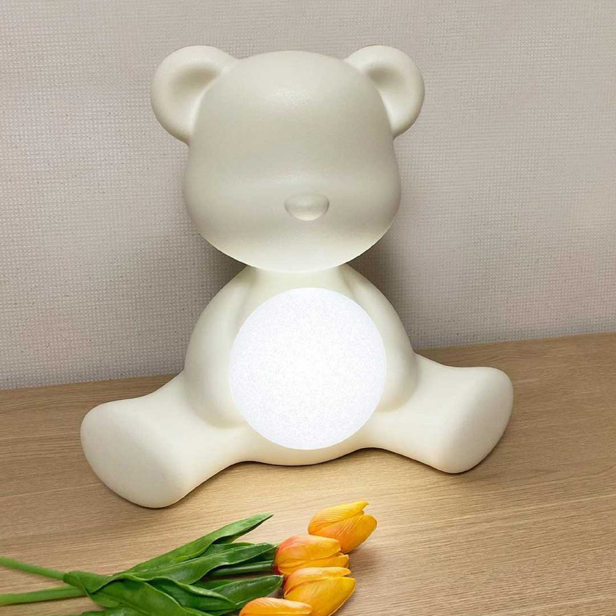 Rechargeable Table Lamp | Qeeboo Teddy Girl | OROA.com