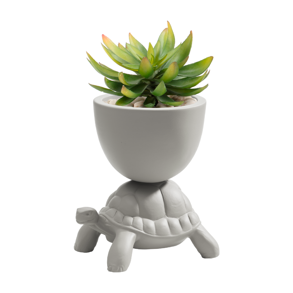 Ceramic Sculptured Planter XS | Qeeboo Turtle | Oroa.com