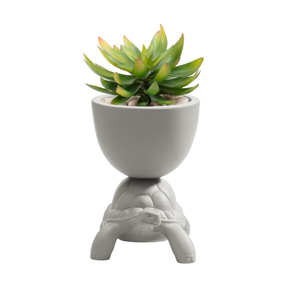 Ceramic Sculptured Planter XS | Qeeboo Turtle | Oroa.com