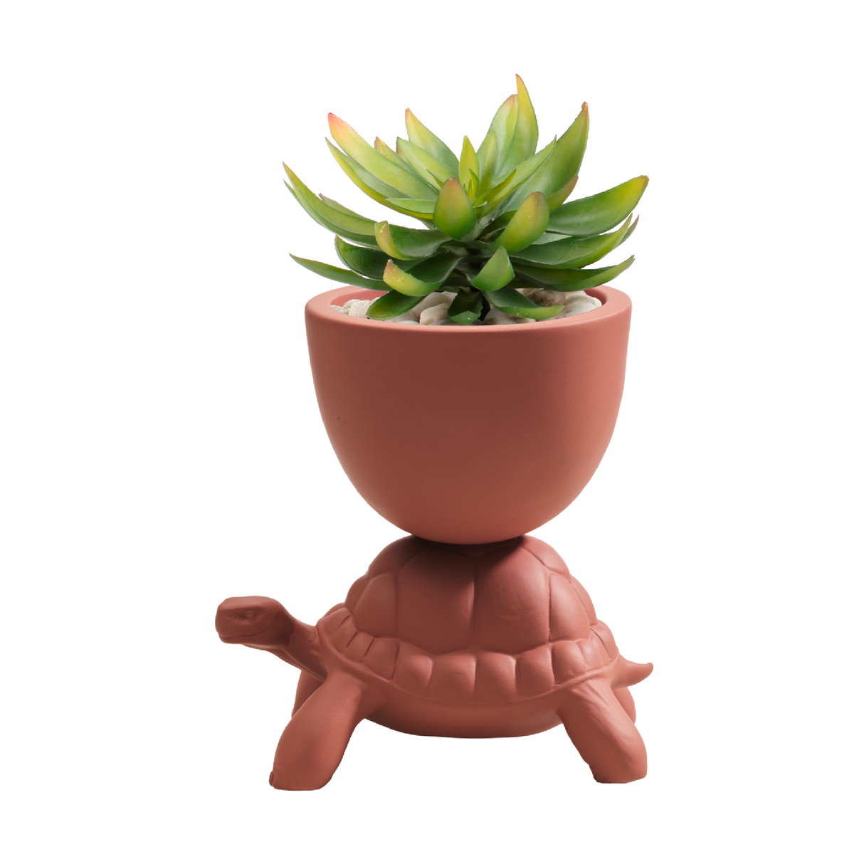 Ceramic Sculptured Planter XS | Qeeboo Turtle | Oroa.com