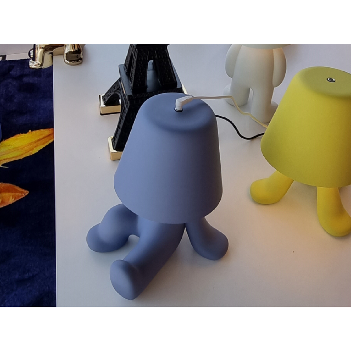 Sculptural Child Rechargeable LED Lamp | Qeeboo Sweet Brothers | OROA.com