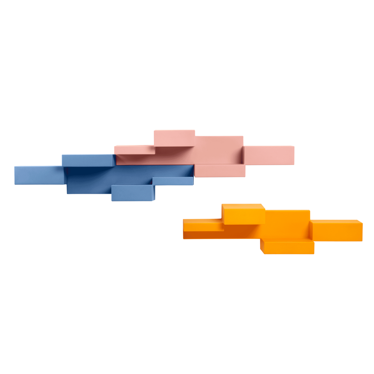 Geometric Modular Wall Shelf | Qeeboo Primitive | OROA.com