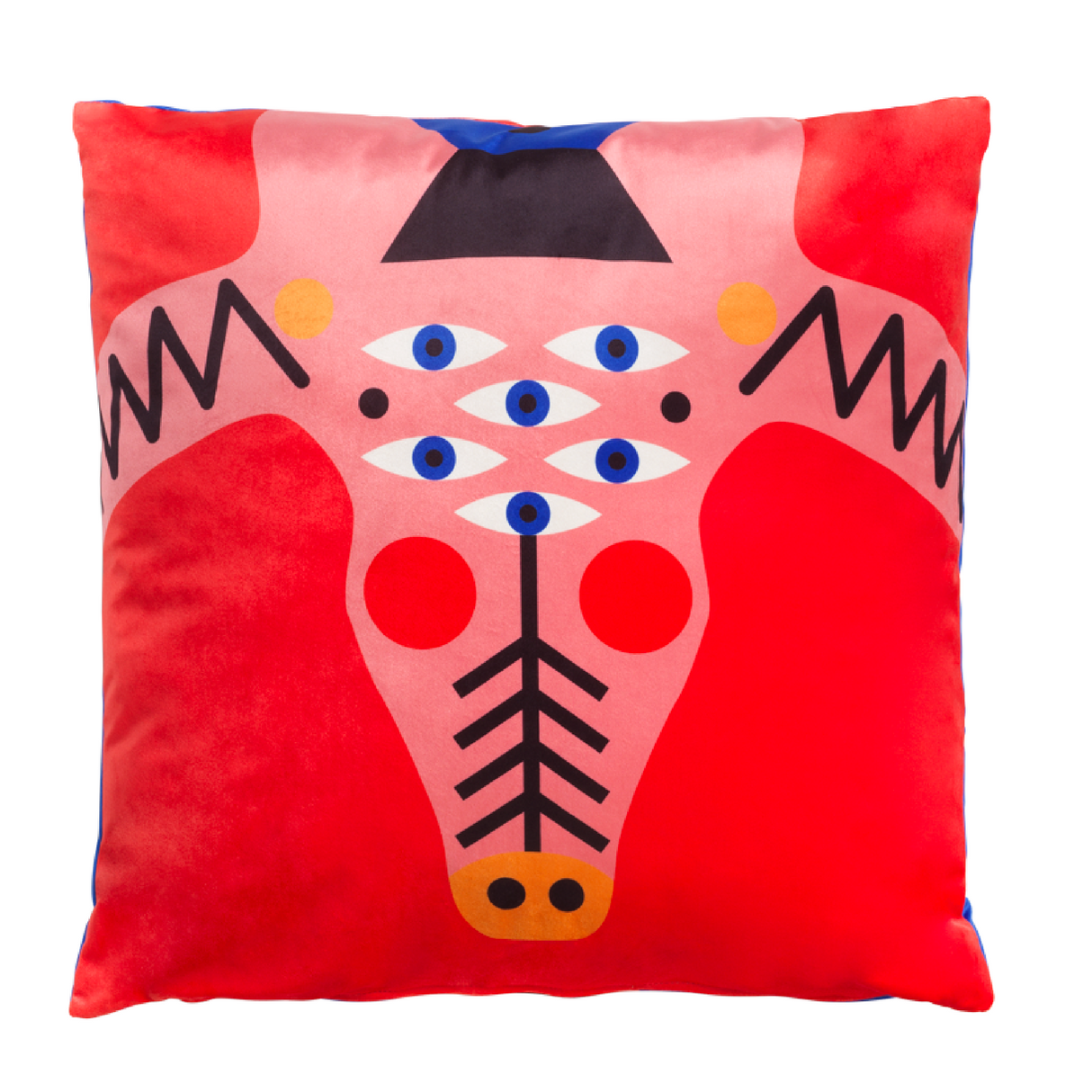 Graphic Print Cushion | Qeeboo Oggian | OROA.com