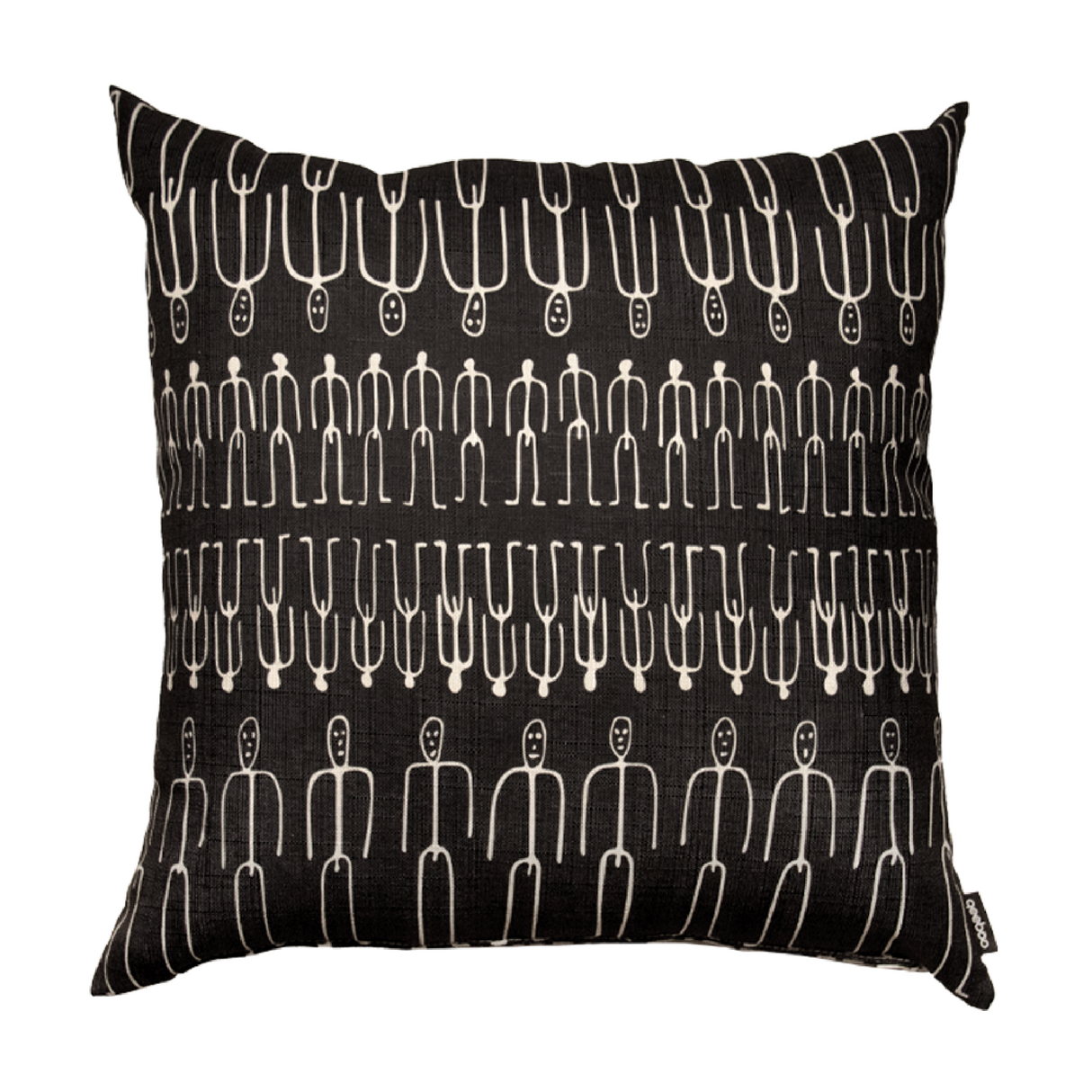 Faces Beige Cushion | Qeeboo People | Oroa.com