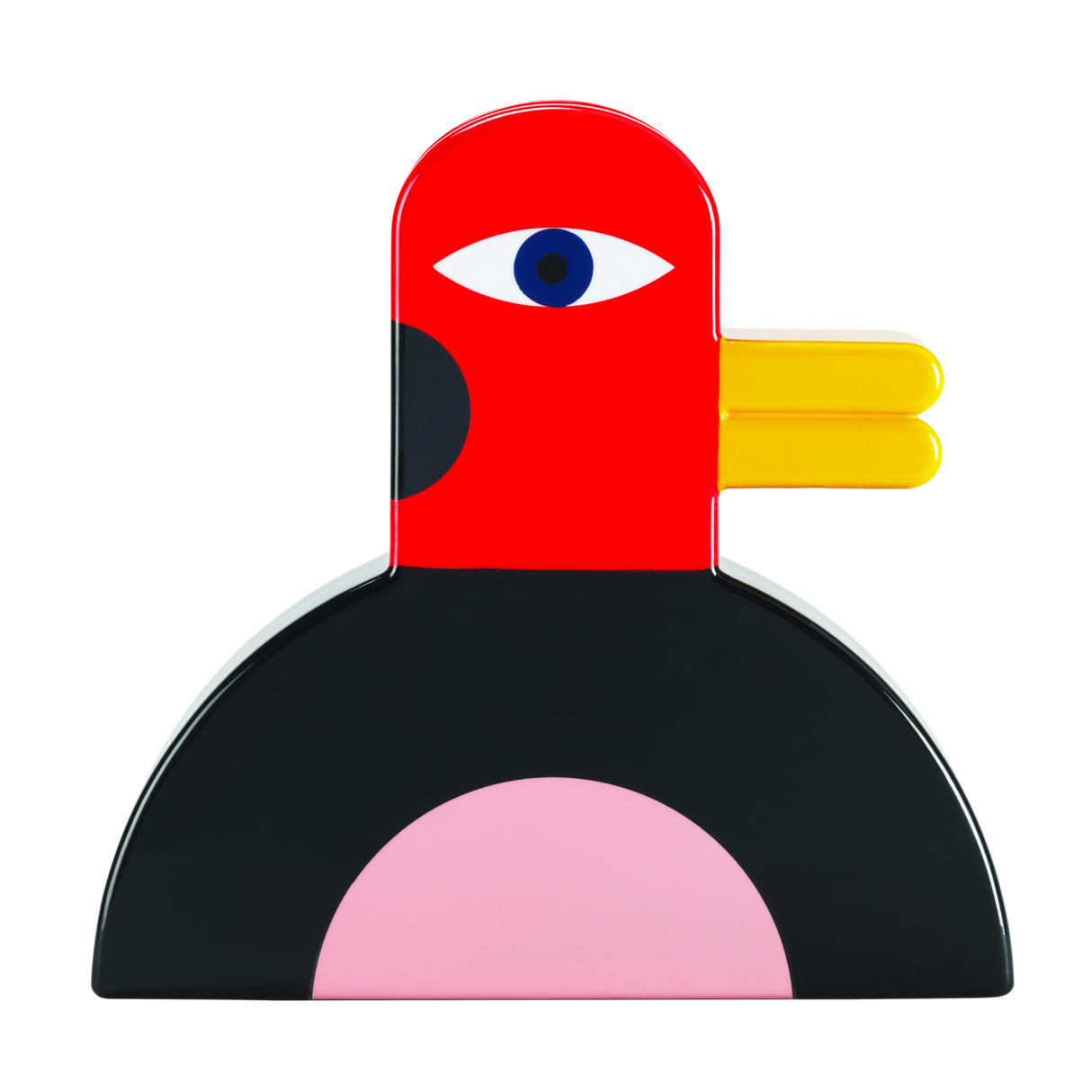 Figurative Duck Ceramic Vase | Qeeboo Oggian Giuggiolo | OROA.com