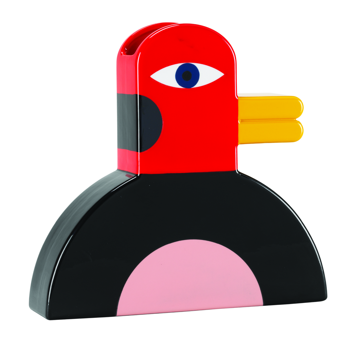 Figurative Duck Ceramic Vase | Qeeboo Oggian Giuggiolo | OROA.com