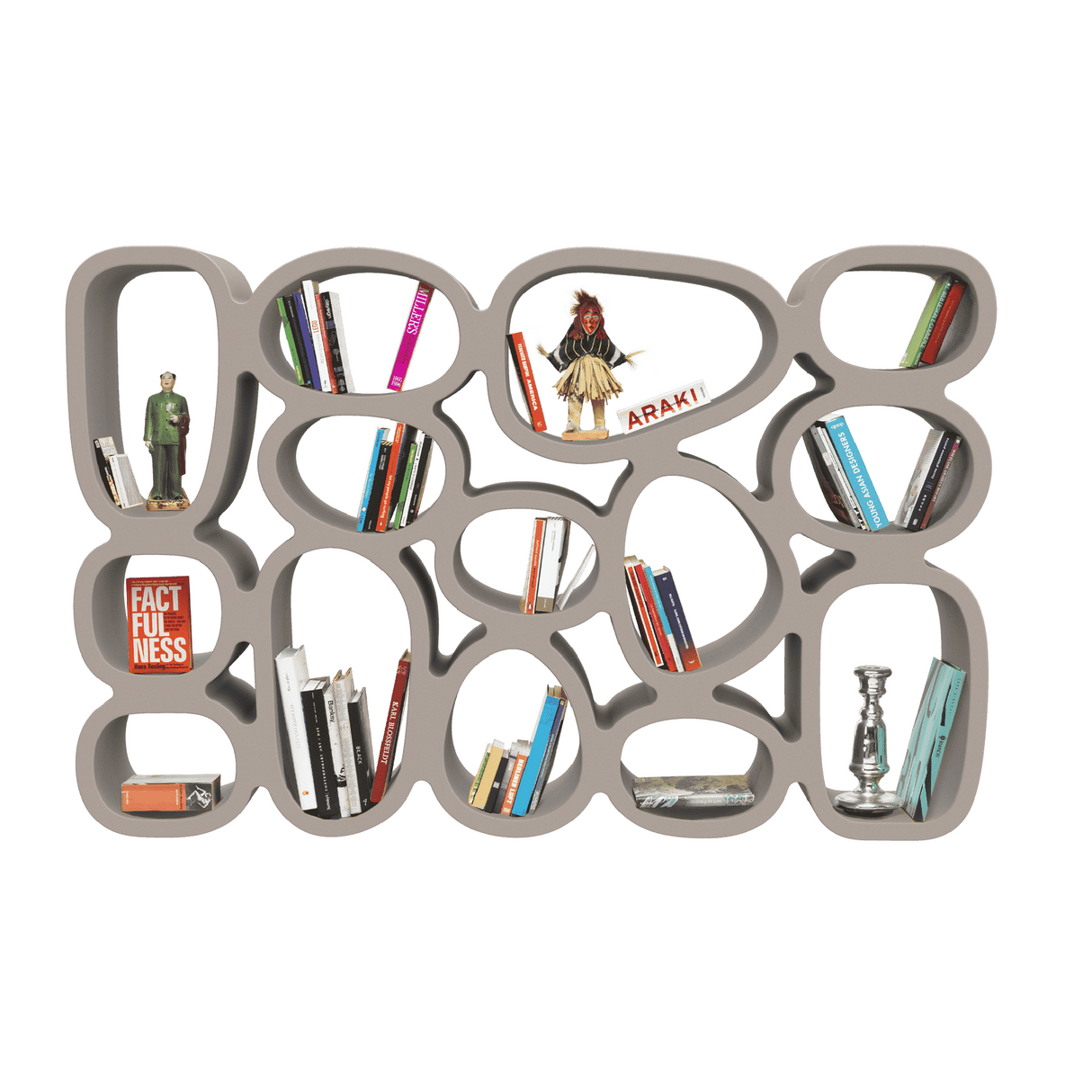 Abstract Sectioned Bookcase | Oroa.com
