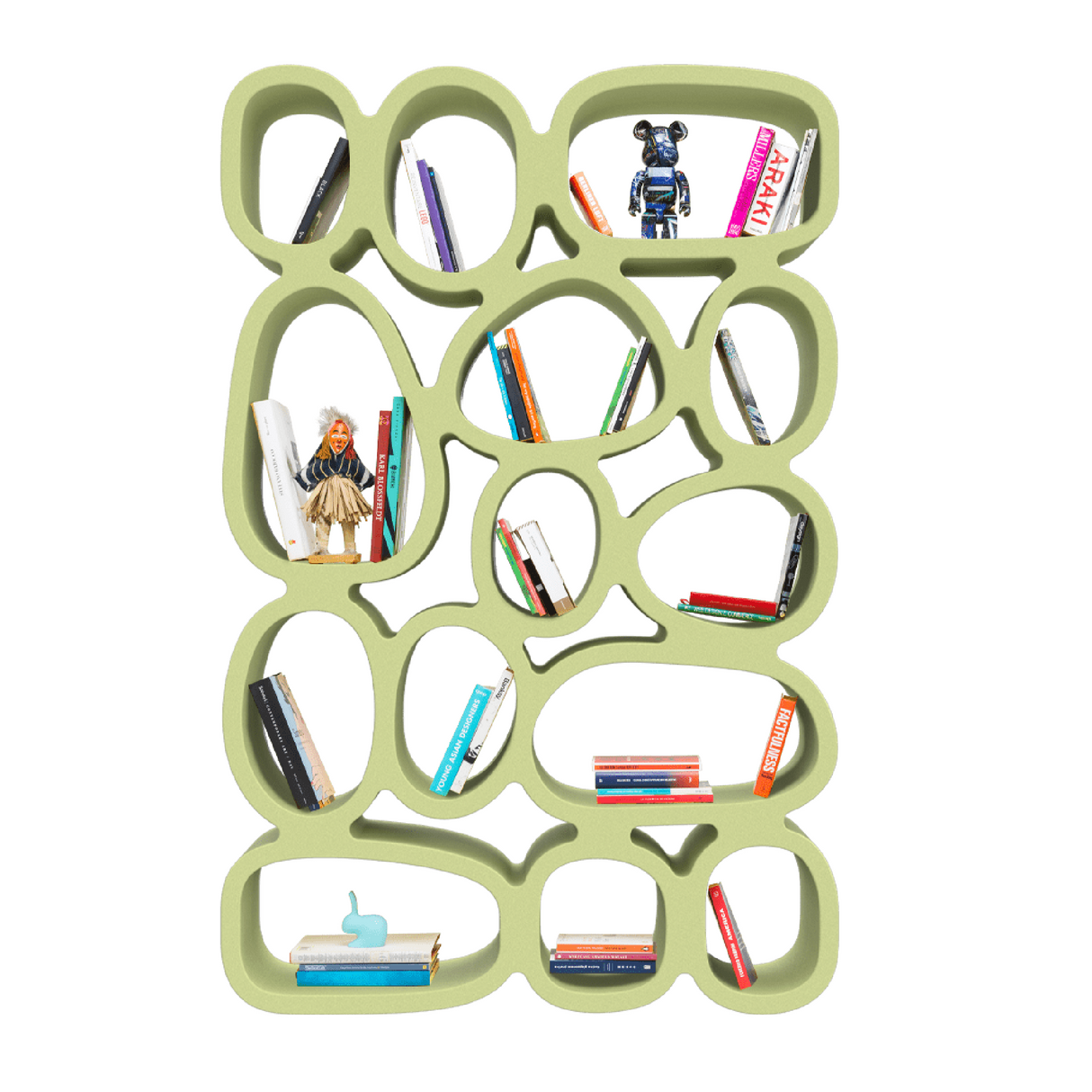 Abstract Sectioned Bookcase | Qeeboo Koibuchi | OROA.com