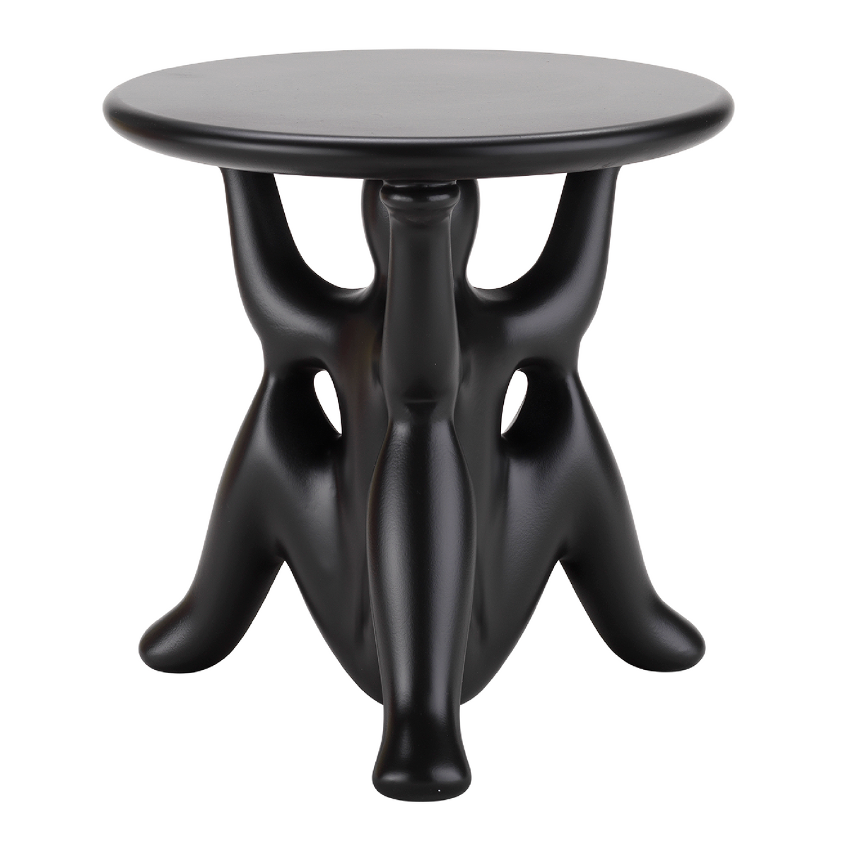Molded Sculptural Side Table | Qeeboo Helpyourself | OROA.com