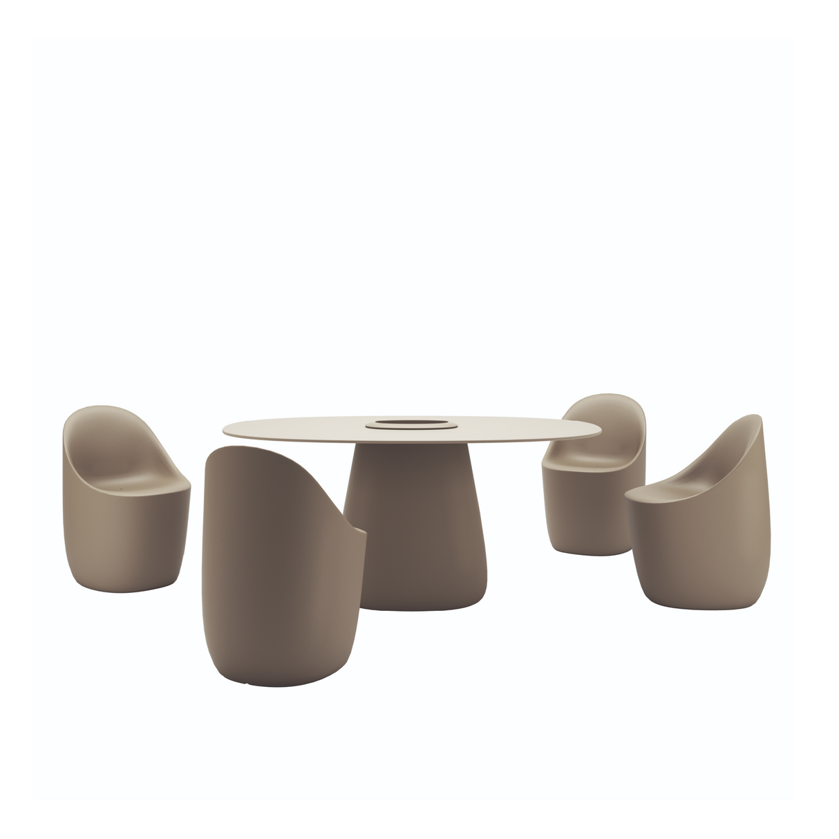 Modern Minimalist Chair | Qeeboo Cobble | OROA.com