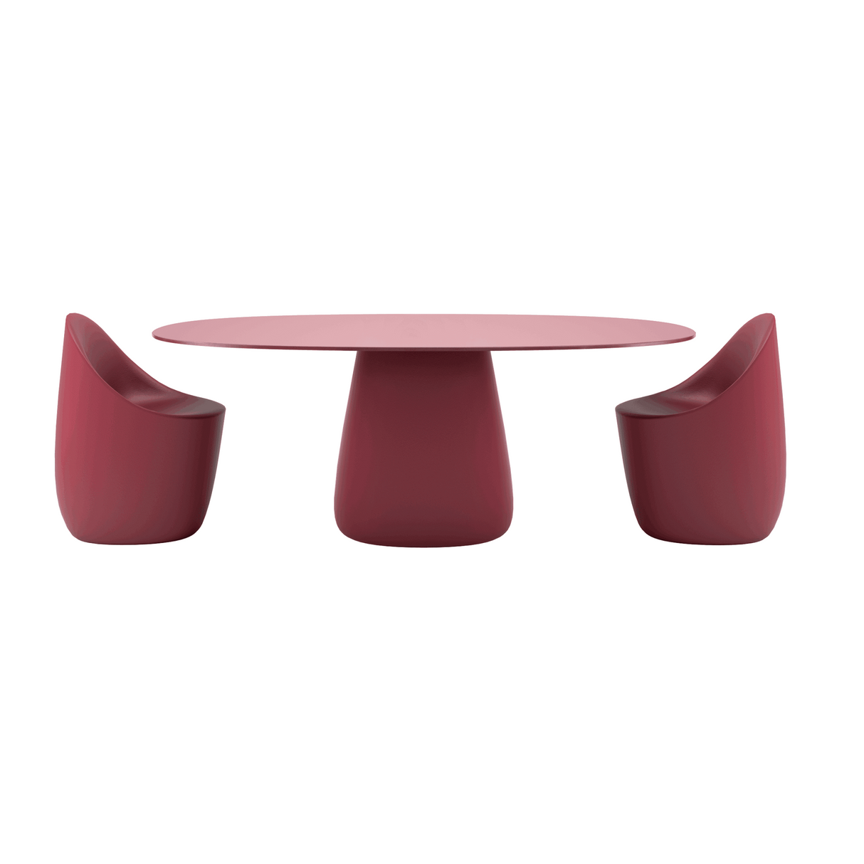Oval Indoor/Outdoor Dining Table | Qeeboo Cobble | OROA.com