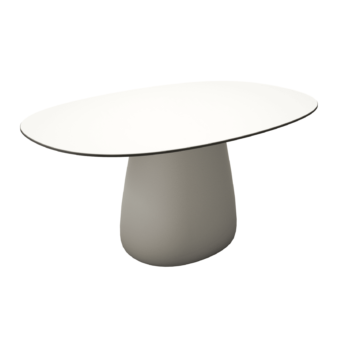 Oval Indoor/Outdoor Dining Table | Qeeboo Cobble | OROA.com