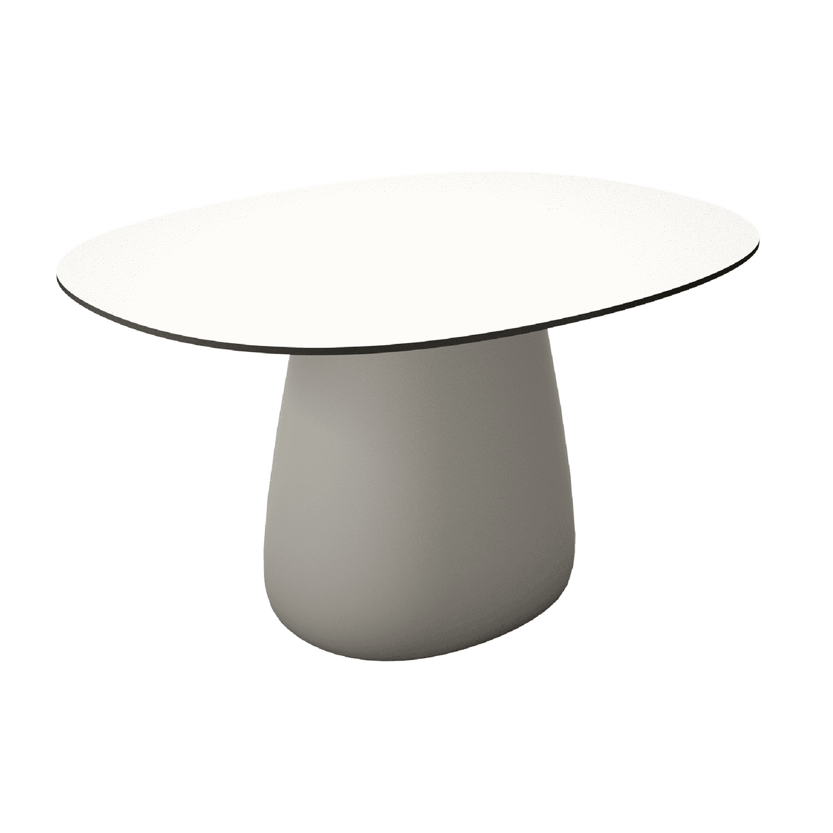 Oval Indoor/Outdoor Dining Table | Qeeboo Cobble | OROA.com