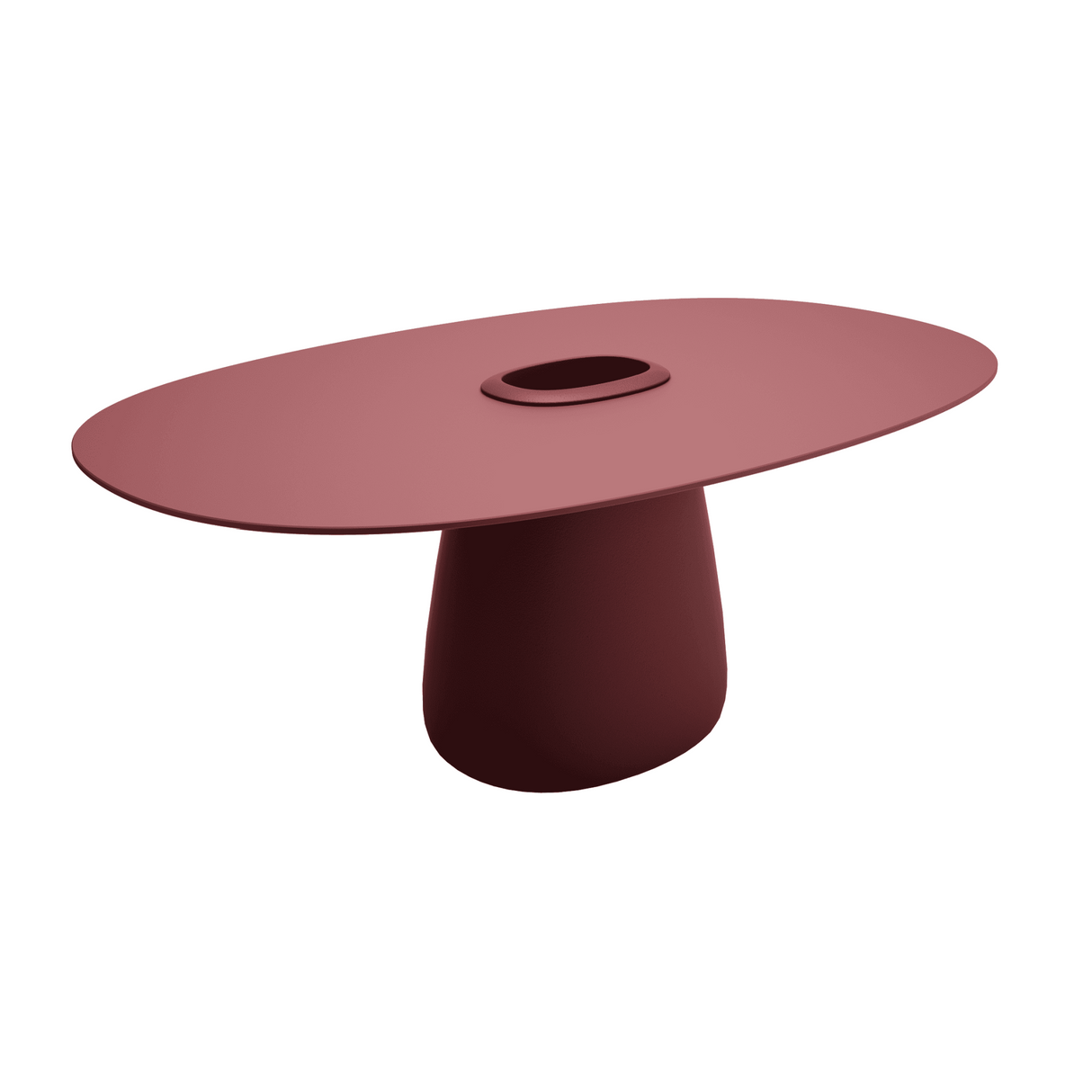 Indoor/Outdoor Bucket Dining Table | Qeeboo Cobble | OROA.com