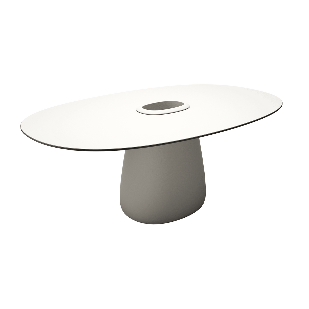 Indoor/Outdoor Bucket Dining Table | Qeeboo Cobble | OROA.com