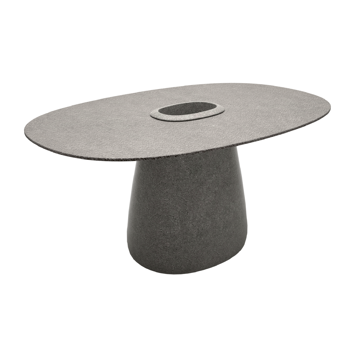 Indoor/Outdoor Bucket Dining Table | Qeeboo Cobble | OROA.com