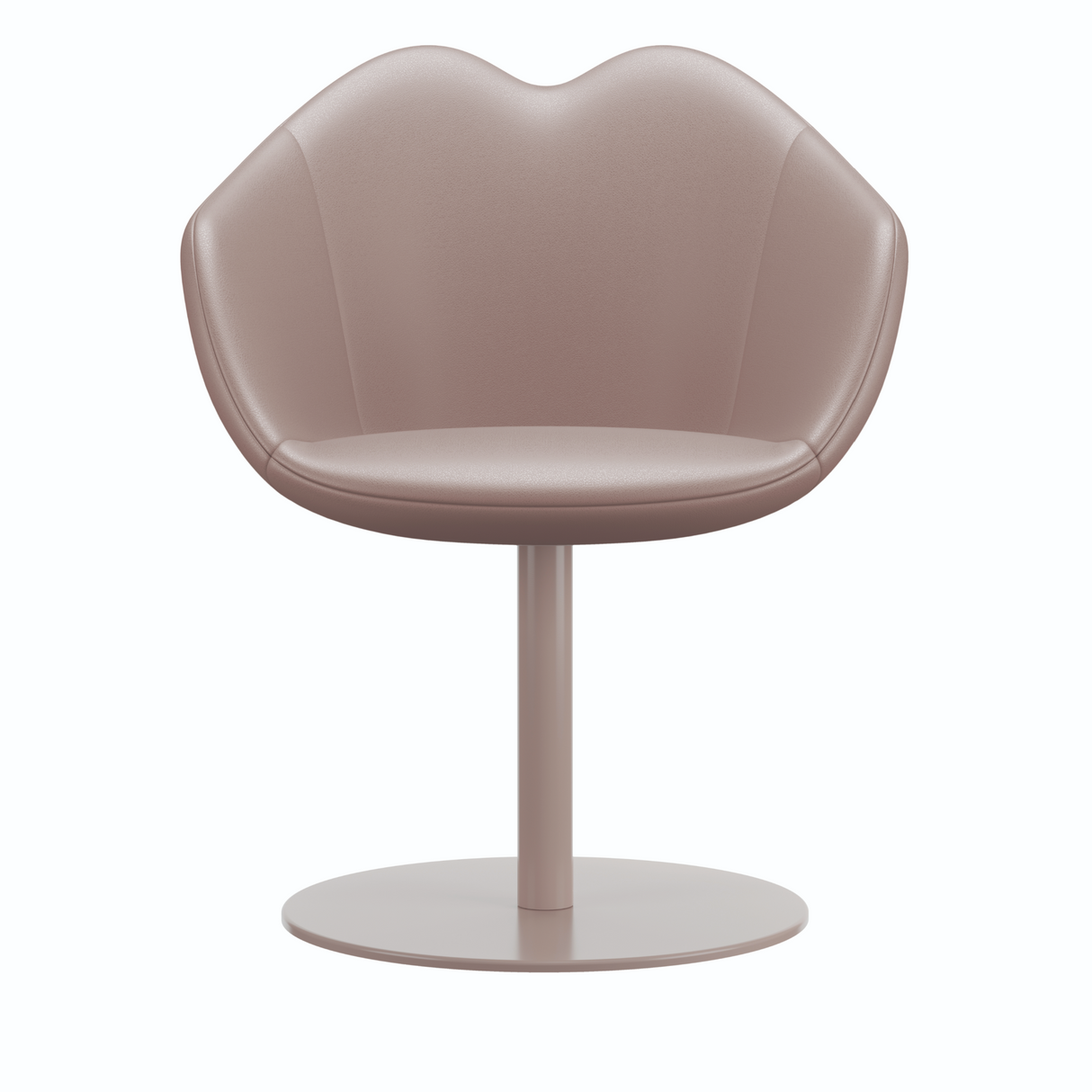 Lips-Shaped Swivel Chair | Qeeboo Xoxo | OROA.com
