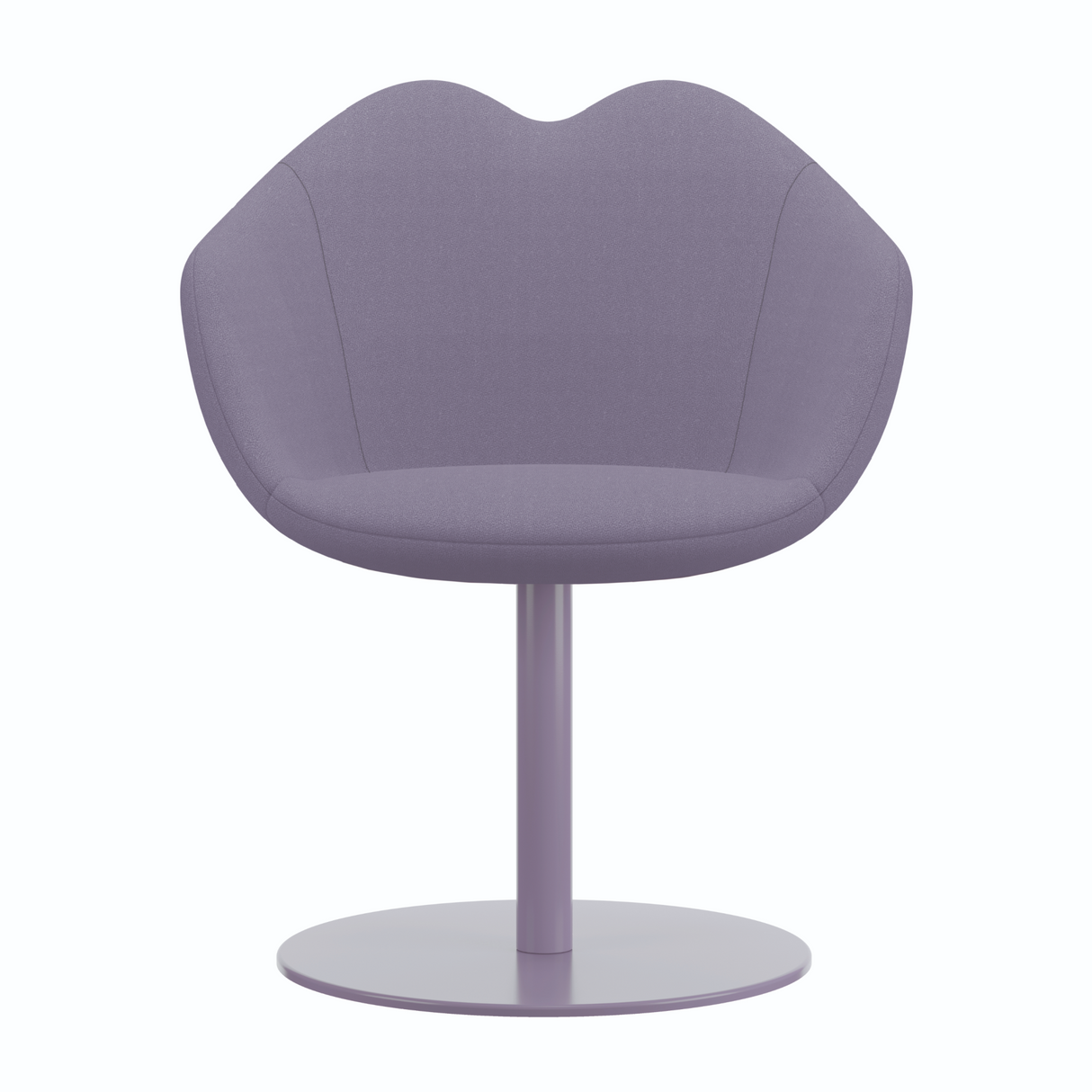 Lips-Shaped Swivel Chair | Qeeboo Xoxo | OROA.com